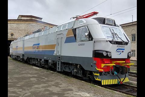 ADY has taken delivery of the first of 40 Alstom Prima T8 AZ8A twin-section 25 kV AC heavy freight locomotives.